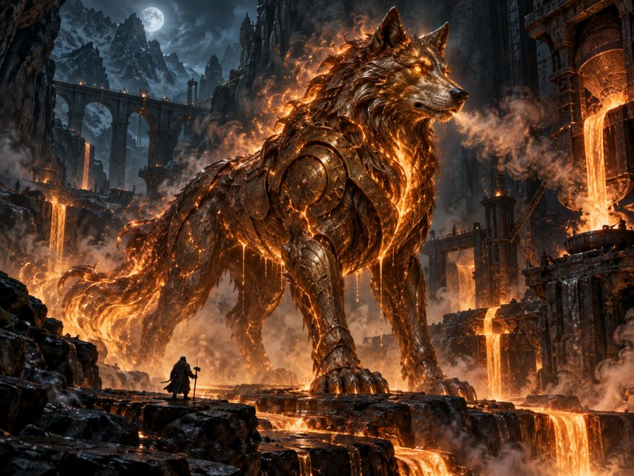 Tánnik, the Bright Wolf