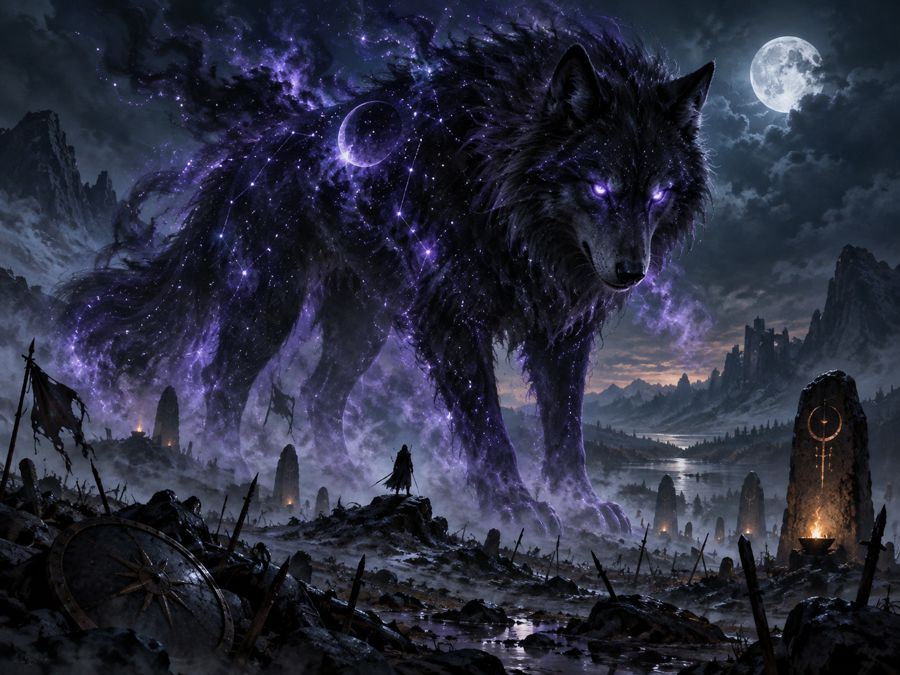 Nócht, the Black Wolf