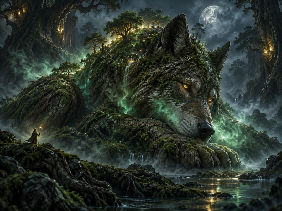 Áldyn, the Elder Wolf