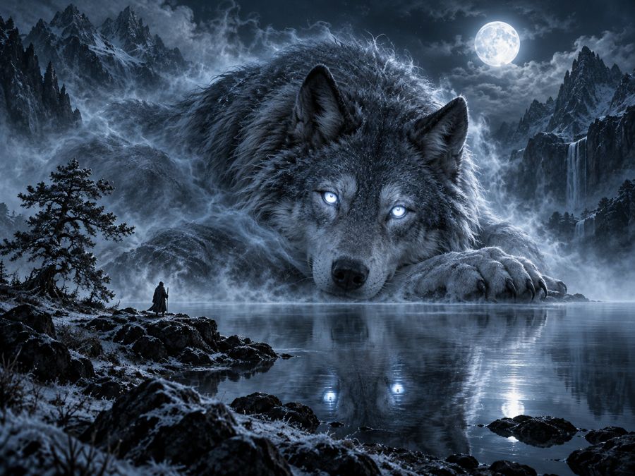 Mórrow, the Grey Wolf