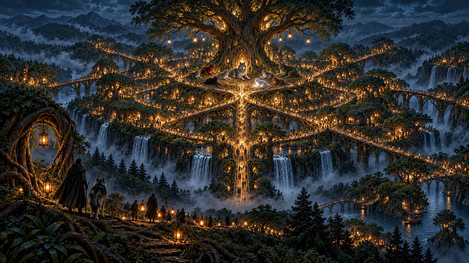 Élbrek, the city of the Watch