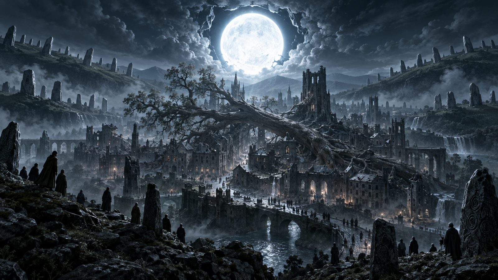 The first full moon