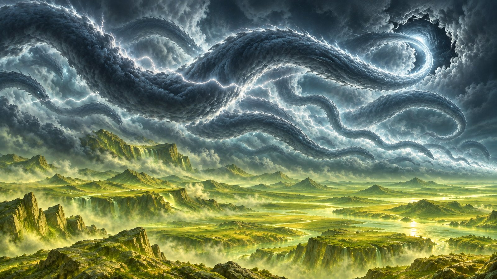 The Wÿrm herds on the sky roads