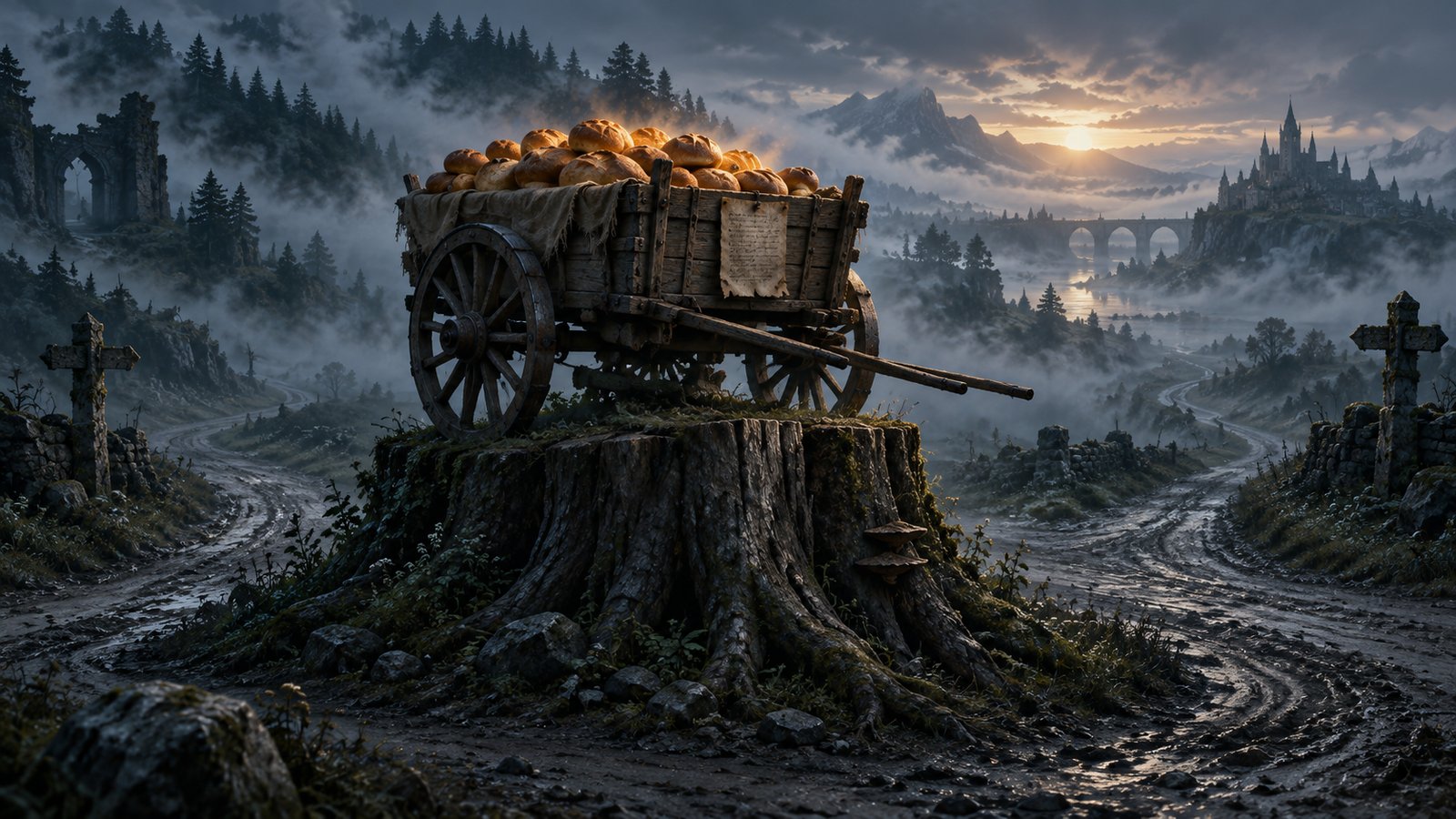The cart of bread